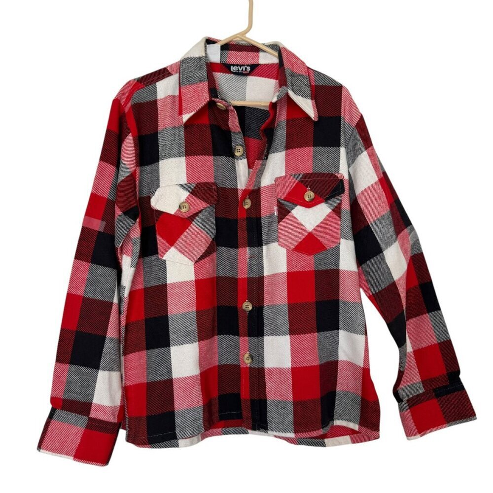 Levi's ClassicVintage Men's  Plaid Flannel. SZ:L